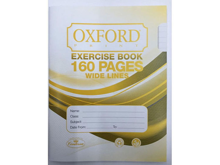 Picture of 9949- OXFORD EX-BOOK 160PAGES WIDE LINES